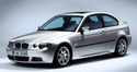 Гумени държачи за кори за BMW 3 Ser (E46) компакт от 2001 до 2005