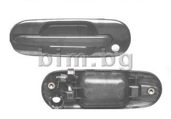 Дръжка за врата - външна предна лява черна