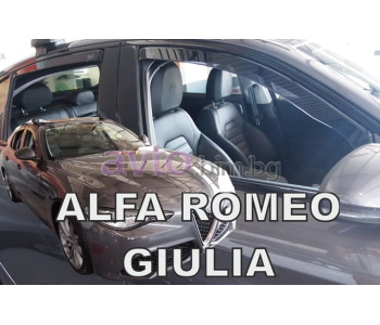 Комплект предни и задни ветробрани за ALFA ROMEO GIULIA (952) от 2015