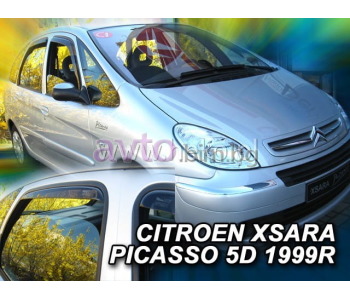 Комплект предни и задни ветробрани за CITROEN XSARA PICASSO (N68) от 1999 до 2010