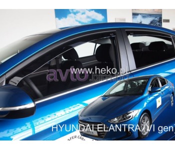 Комплект предни и задни ветробрани за HYUNDAI ELANTRA (AD) от 2015 до 2020