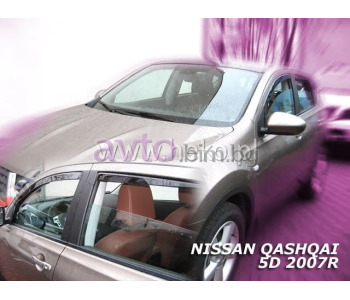 Комплект предни и задни ветробрани за NISSAN QASHQAI (J10, JJ10) от 2007 до 2013