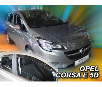 Комплект предни и задни ветробрани за OPEL CORSA D (S07) от 2006 до 2014