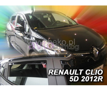 Комплект предни и задни ветробрани за RENAULT CLIO IV (BH_) от 2012 до 2019