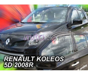 Комплект предни и задни ветробрани за RENAULT KOLEOS I (HY_) от 2008 до 2016