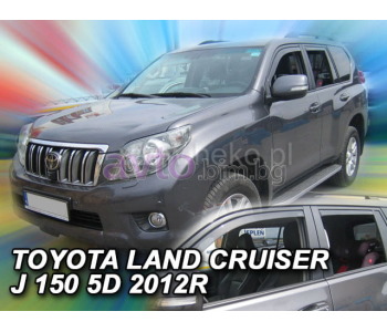 Комплект предни и задни ветробрани за TOYOTA LAND CRUISER (J150) от 2009