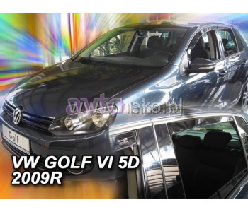 Комплект предни и задни ветробрани за VOLKSWAGEN GOLF VI (5K1) от 2008 до 2013